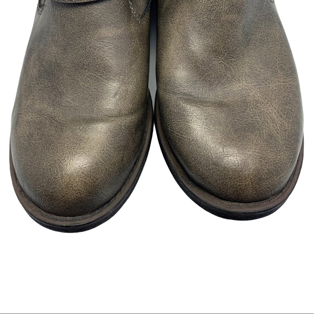 Curfew Anna Brown Strappy Slip On Chelsea Boots 6 - Picture 2 of 9
